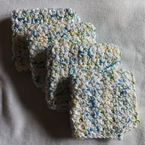 Dish Clothes- set of 4, hand crocheted